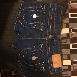 True religion shorts